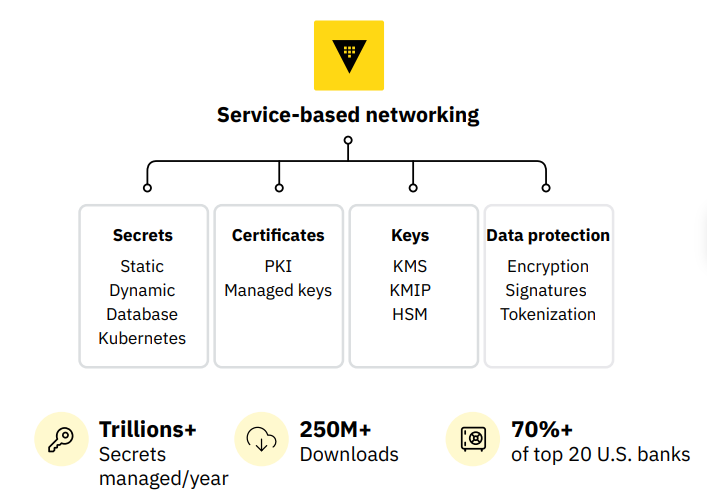 Vault Service Based Networking