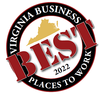 Four Inc. awarded Best Places to Work by Virginia Business for the FOURth year in a row!