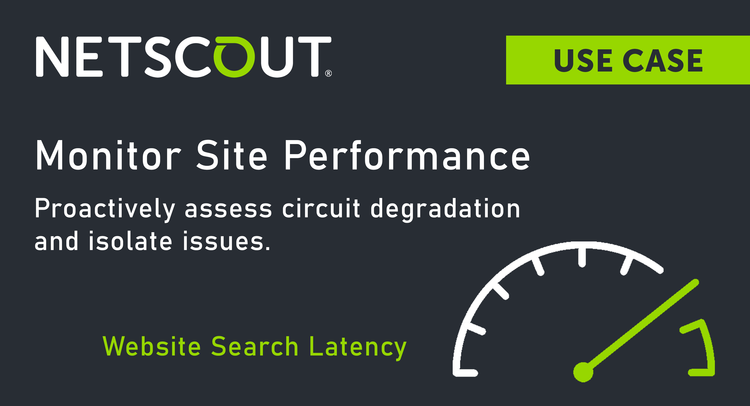 Partner Post: NETSCOUT's Government Use Case: Monitor Site Performance