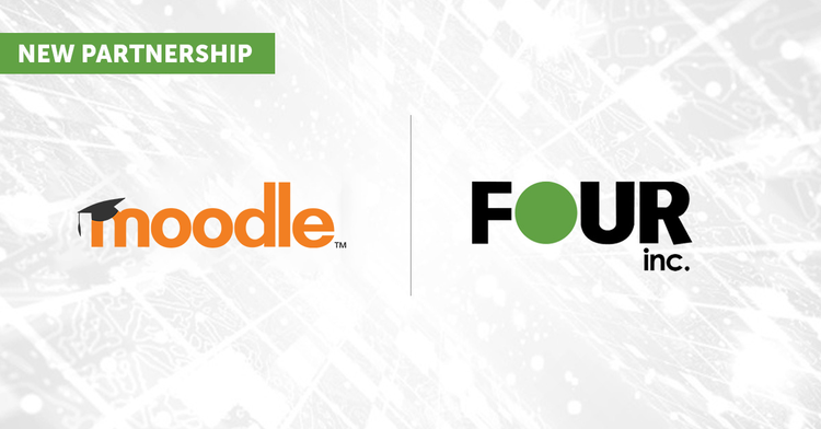 Four Inc. and Moodle partner to Bring Customizable Online Learning Solutions to the Public Sector